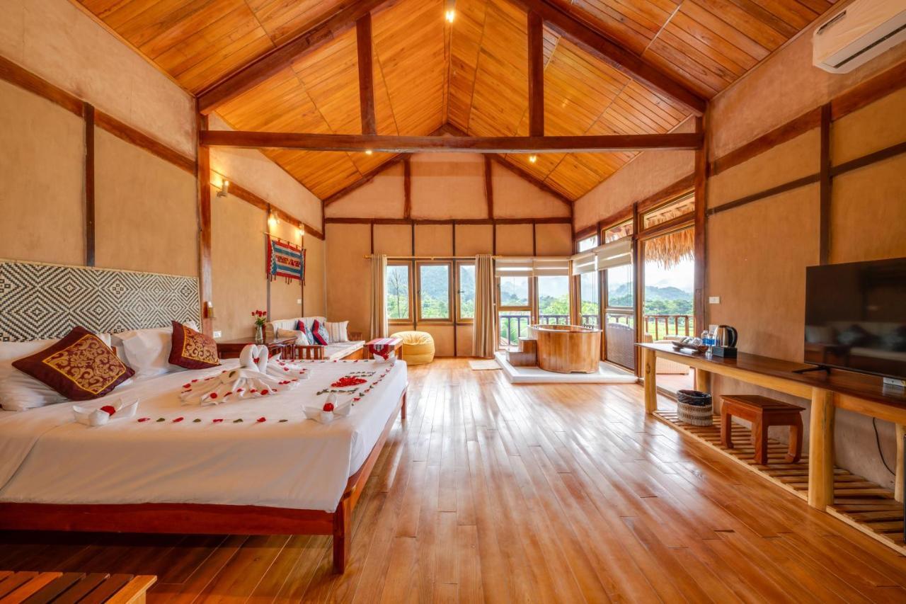Готель Mai Chau Onsen Retreat Екстер'єр фото